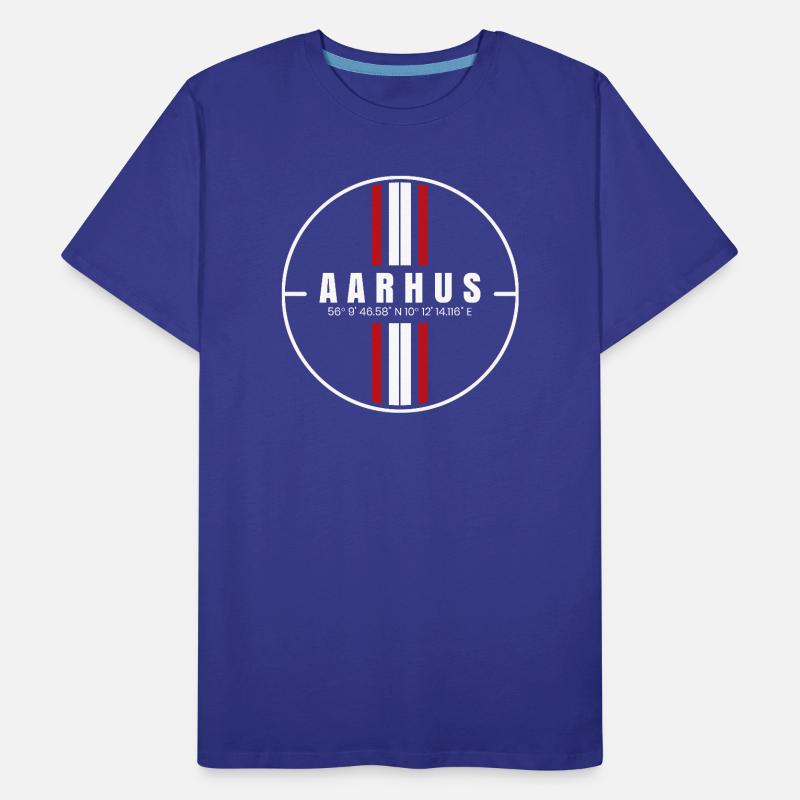 Aarhus Coordinates Men's Premium Organic T-Shirt