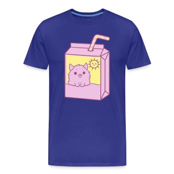 Cute Package Design - Men's Premium Organic T-Shirt - royal blue - Front - Damien (186cm)