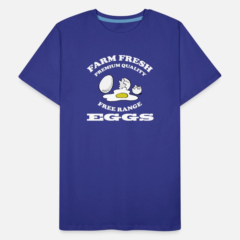 Eggs Men's Premium Organic T-Shirt
