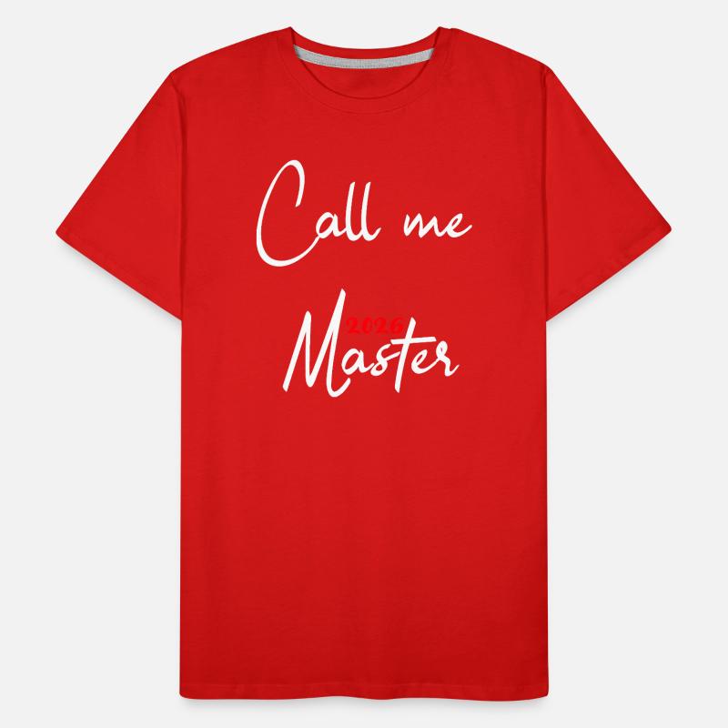 Diplôme de Master 2026 T-shirt bio Premium Homme