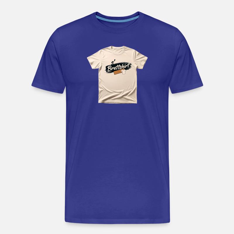 s' Brettshirt - Männer Premium Bio T-Shirt - Königsblau