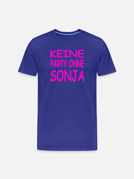 Sonja - Männer Premium Bio T-Shirt - Königsblau