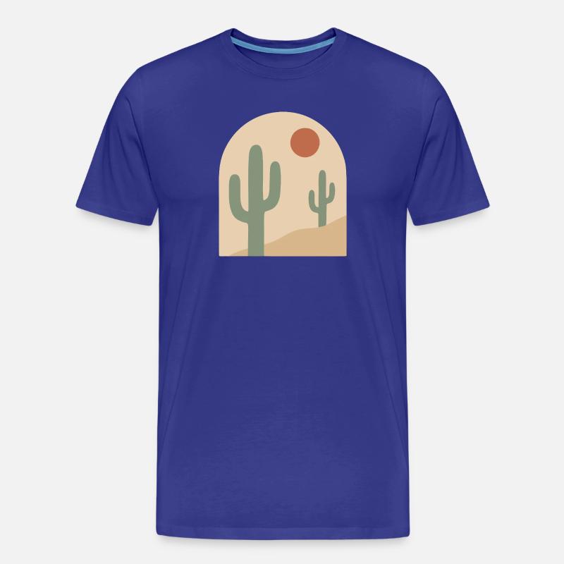 Desert Arch Serenity - Männer Premium Bio T-Shirt - Königsblau