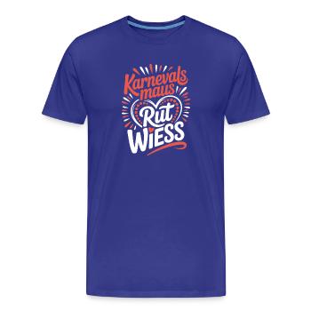 Carnival Mouse Rut Wiess Cologne Cologne Cologne Carnival Mouse - Men's Premium Organic T-Shirt - royal blue - Front - Damien (186cm)