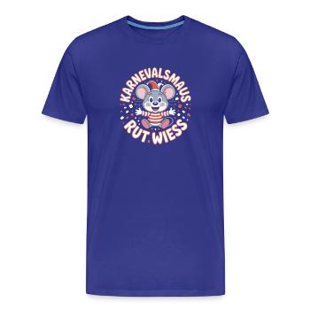 Carnival Mouse Rut Wiess Cologne Cologne Cologne Carnival Mouse - Men's Premium Organic T-Shirt - royal blue - Front - Damien (186cm)
