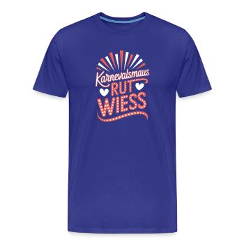 Carnival Mouse Rut Wiess Cologne Cologne Cologne Carnival Mouse - Men's Premium Organic T-Shirt - royal blue - Front - Damien (186cm)