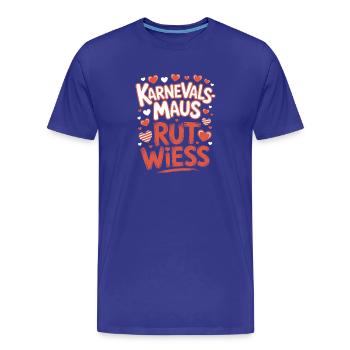 Carnival Mouse Rut Wiess Cologne Cologne Cologne Carnival Mouse - Men's Premium Organic T-Shirt - royal blue - Front - Damien (186cm)