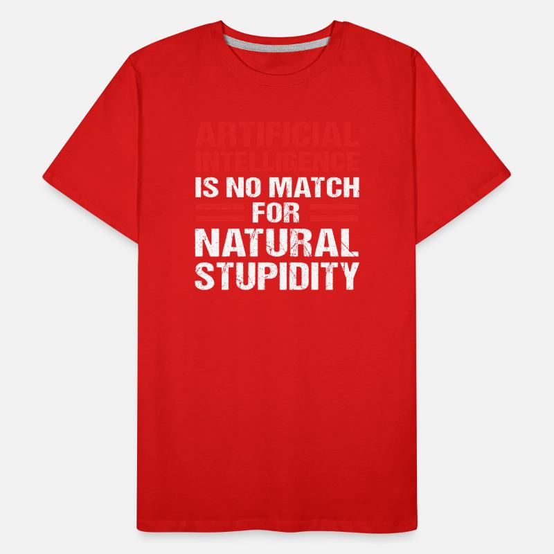 Artificial Intelligence GPT Men's Premium Organic T-Shirt