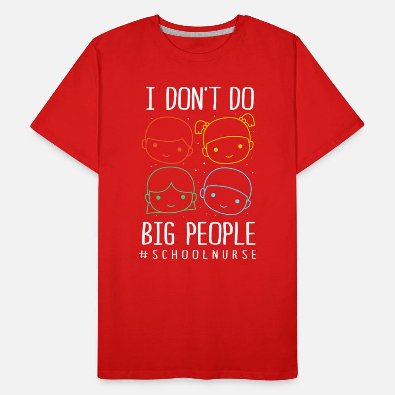 Krankenschwester Schule Männer Premium Bio T-Shirt