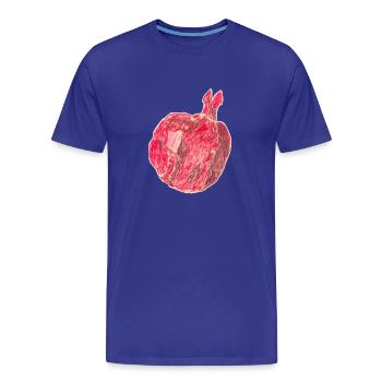 grenade - T-shirt bio Premium Homme - bleu roi - Devant - Damien (186cm)