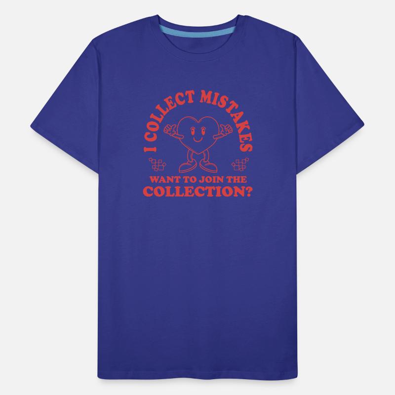 Ich sammle Fehler – Willst du mitmachen? Männer Premium Bio T-Shirt