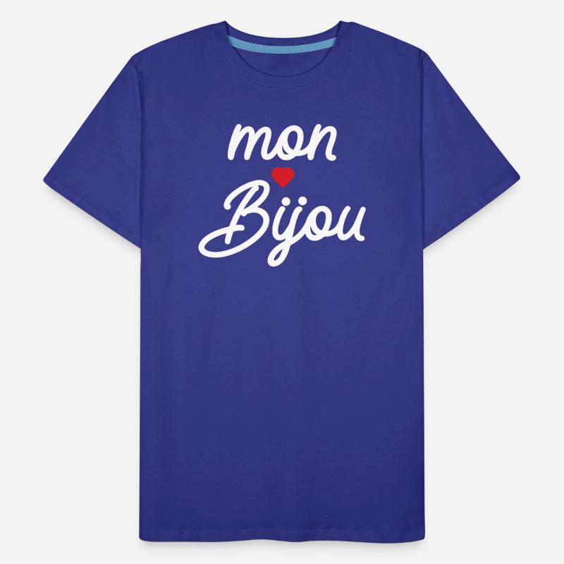 Mon Bijou Coeur Script T-shirt bio Premium Homme
