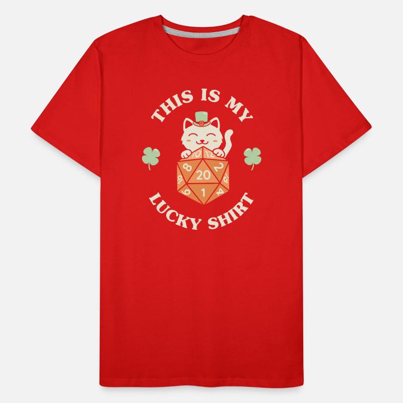 Das ist mein Glückshemd Männer Premium Bio T-Shirt