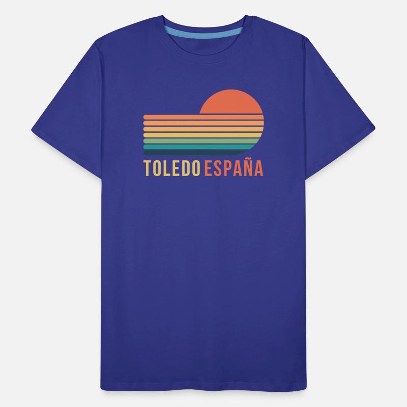 Toledo, Spain Men's Premium Organic T-Shirt