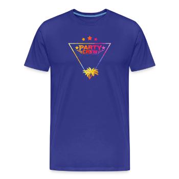 Équipe de fête - T-shirt bio Premium Homme - bleu roi - Devant - Damien (186cm)