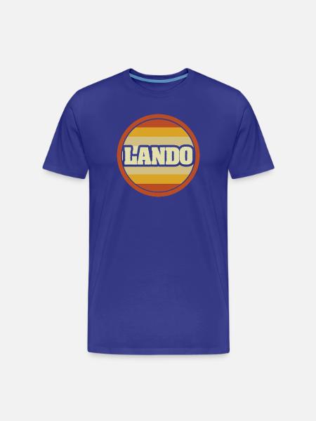 Legendary Lando - Men's Premium Organic T-Shirt - royal blue