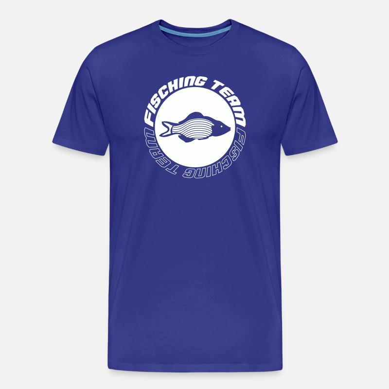 Fishing Team - Männer Premium Bio T-Shirt - Königsblau