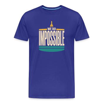 Raketenwissenschaft Raketenwissenschaftler Luft- - Männer Premium Bio T-Shirt - Königsblau - Vorne - Damien (186cm)