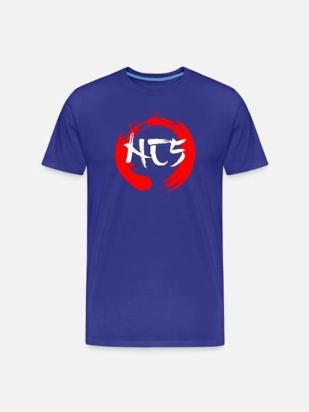 NC5 Nunchaku-Logo - Männer Premium Bio T-Shirt - Königsblau
