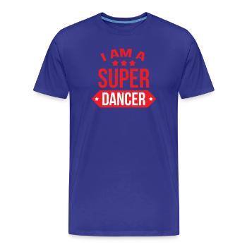 I'm a great dancer - Men's Premium Organic T-Shirt - royal blue - Front - Damien (186cm)