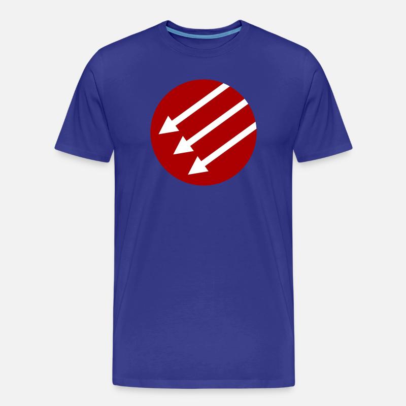 Iron Front / Eiserne Front / Järnfronten - Men's Premium Organic T-Shirt - royal blue