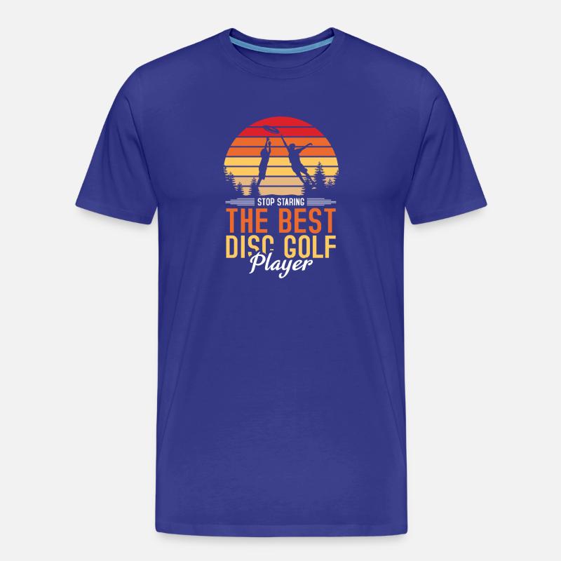 Disc Golf Geschenke Discgolf - Männer Premium Bio T-Shirt - Königsblau