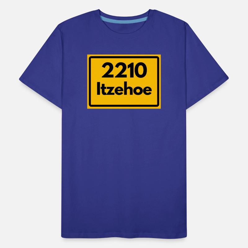 ANCIEN CODE POSTAL RÉTRO 2210 ITZHOE – VENTILATEURS T-shirt bio Premium Homme