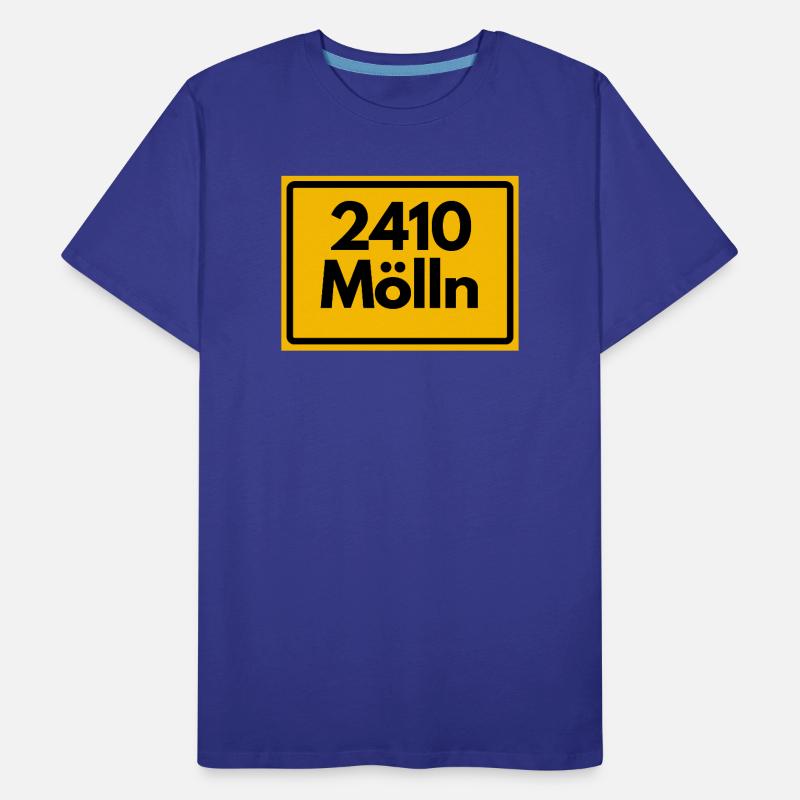 OLD POSTCODE ZIP CODE 2410 MÖLLN TIL EULENSPIEGEL Men's Premium Organic T-Shirt