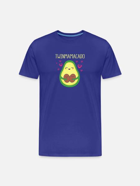 Zwilling Mutter Zwillinge Mama Geschenk - Männer Premium Bio T-Shirt - Königsblau