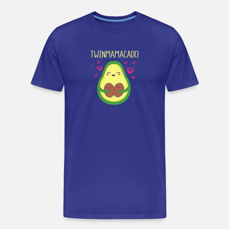 Zwilling Mutter Zwillinge Mama Geschenk - Männer Premium Bio T-Shirt - Königsblau