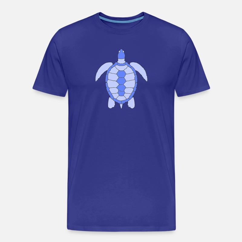 TURTLE - Männer Premium Bio T-Shirt - Königsblau