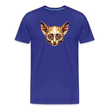 Galago Buisson Bébé Singe Galagos Singe Mignon Galago - T-shirt bio Premium Homme - bleu roi - Devant - Damien (186cm)