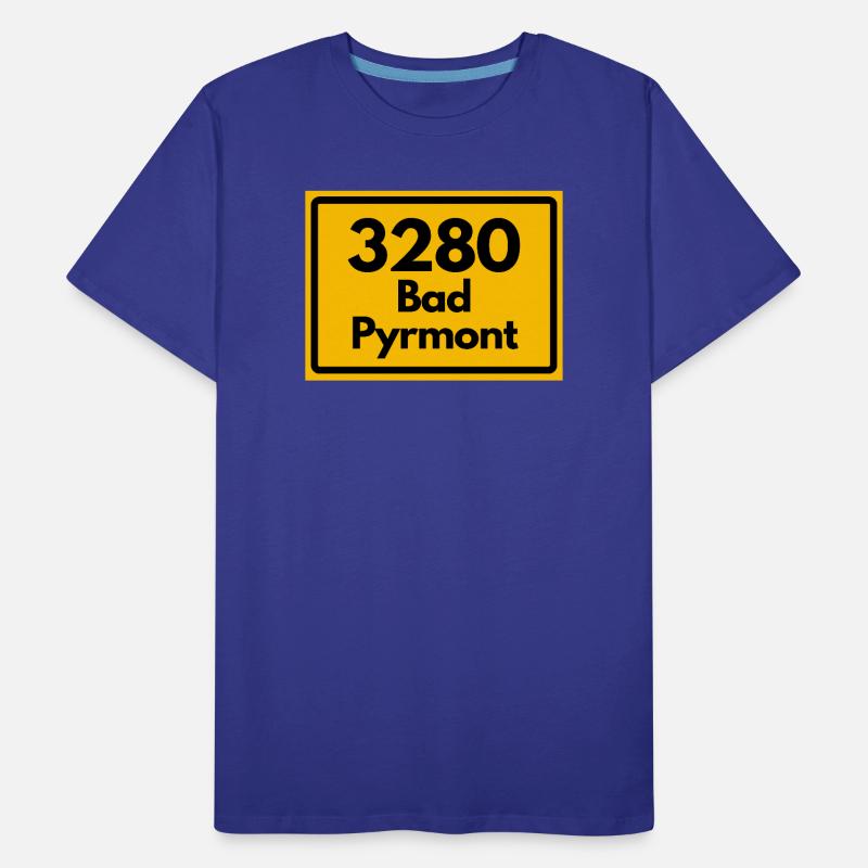 OLD POSTCODE POSTCODE RETRO 3280 BAD PYRMONT Men's Premium Organic T-Shirt