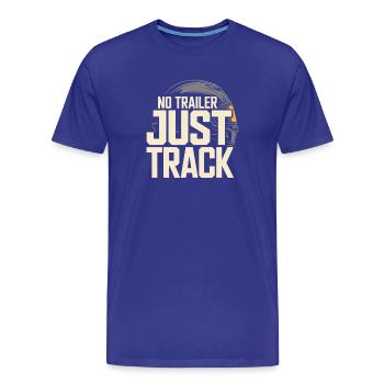 Track Day Bremsstaub Hpde Track Car Autocross - Männer Premium Bio T-Shirt - Königsblau - Vorne - Damien (186cm)