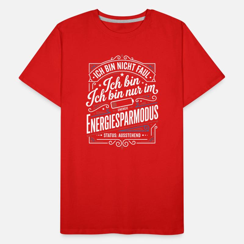 I'm in power saving mode Men's Premium Organic T-Shirt