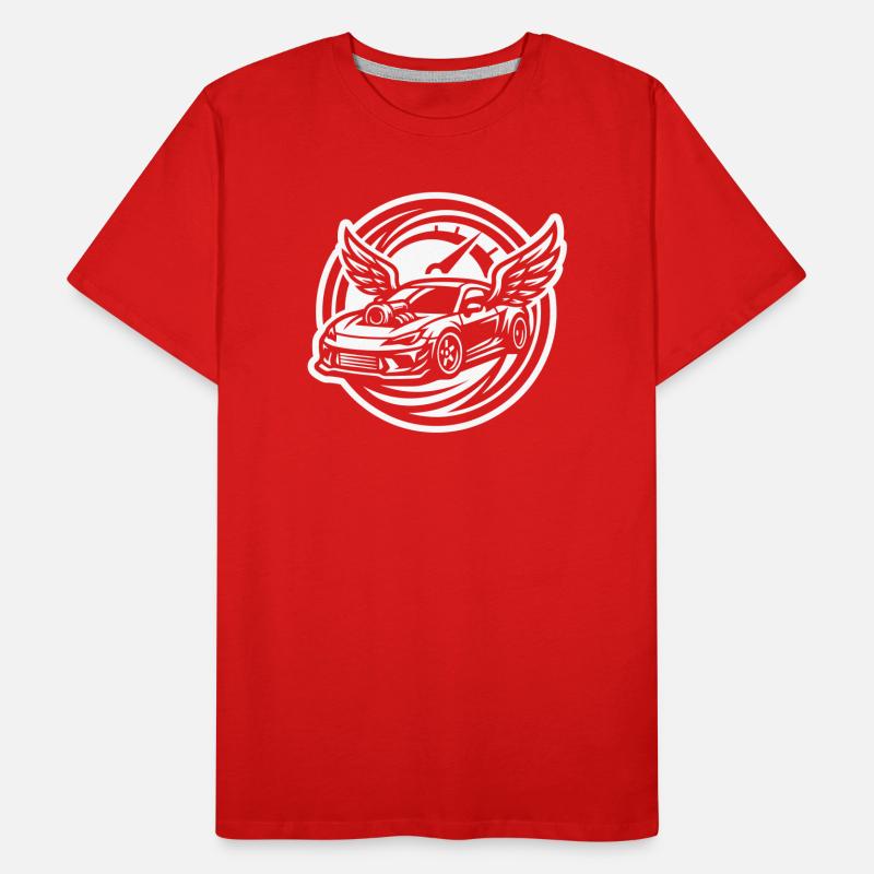 Car Tuning Speedometer Men's Premium Organic T-Shirt