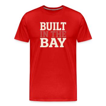 Mechanic apprentice Mechanic workshop apprentice - Men's Premium Organic T-Shirt - red - Front - Damien (186cm)