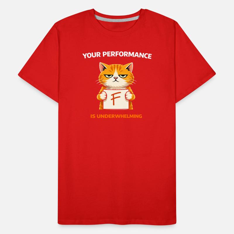 Performance décevante de Cat T-shirt bio Premium Homme