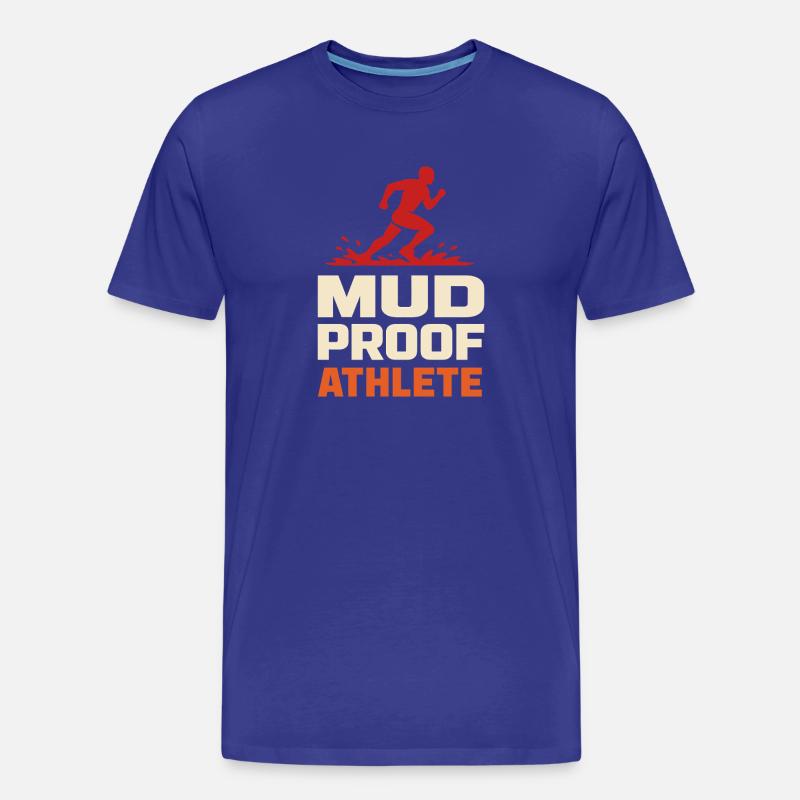 Parcours d’obstacles Course d’obstacles OCR - T-shirt bio Premium Homme - bleu roi