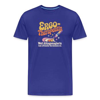 Ergotherapeutin Ergo Praxis Team Ergotherapie - Männer Premium Bio T-Shirt - Königsblau - Vorne - Damien (186cm)