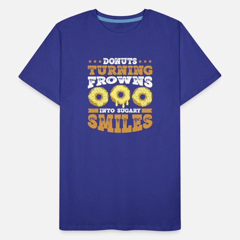 Restauration rapide en donuts T-shirt bio Premium Homme