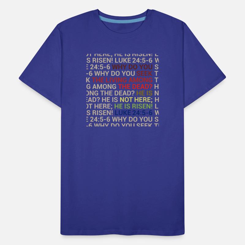 He is Risen Men's Premium Organic T-Shirt
