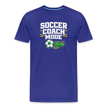 Fußballtraining Jugend-sport-trainer - Männer Premium Bio T-Shirt - Königsblau - Vorne - Damien (186cm)