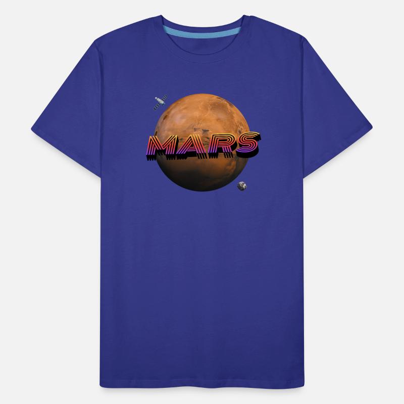 Mars - Outer Space Series Men's Premium Organic T-Shirt