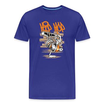 Breakdance | B-Boy | Hip Hop - T-shirt bio Premium Homme - bleu roi - Devant - Damien (186cm)