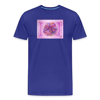 Soul Essence - April 2026 - Sonja von Staden - Men's Premium Organic T-Shirt - royal blue - Front - Damien (186cm)