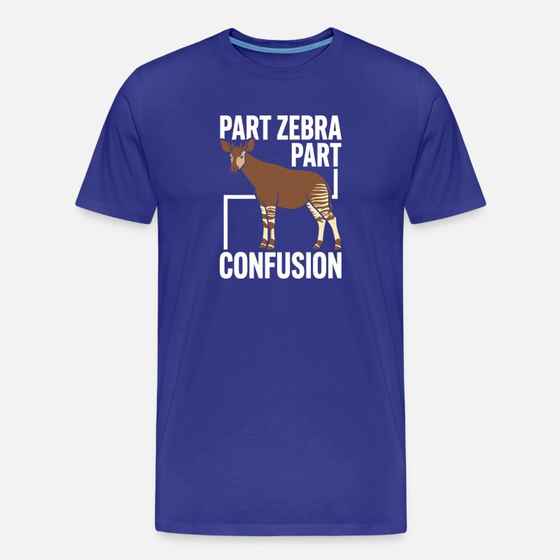 Okapi-liebhaber Okapi-tier Seltene Tierweltliebe - Männer Premium Bio T-Shirt - Königsblau