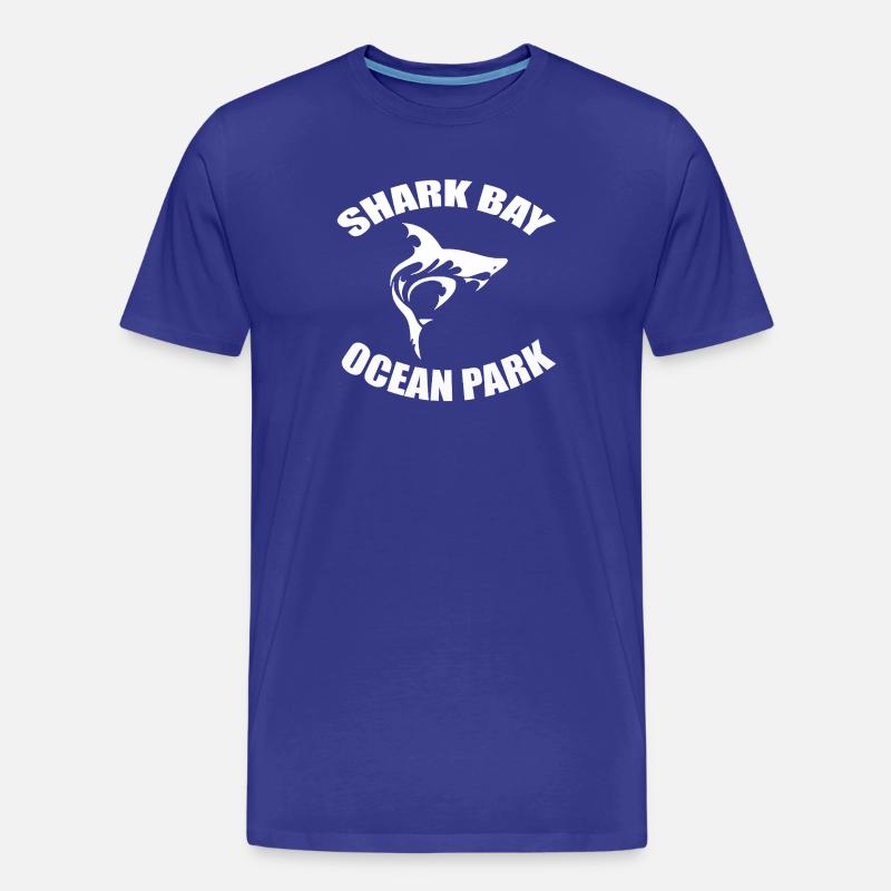 SHARK BAY OCEAN PARK - Männer Premium Bio T-Shirt - Königsblau