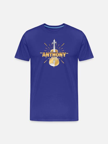 Antoine - T-shirt bio Premium Homme - bleu roi