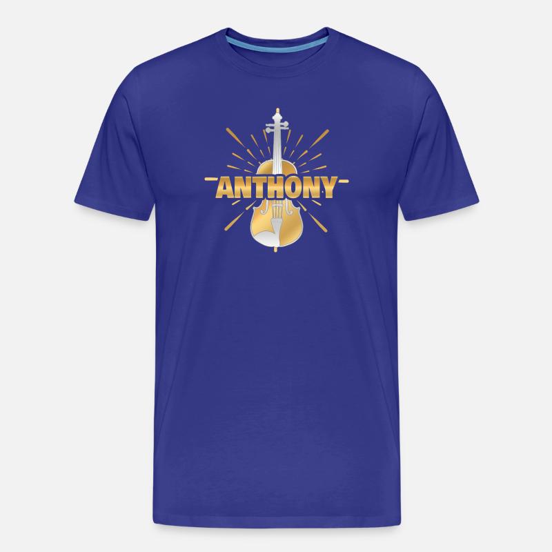 Anthony - Männer Premium Bio T-Shirt - Königsblau